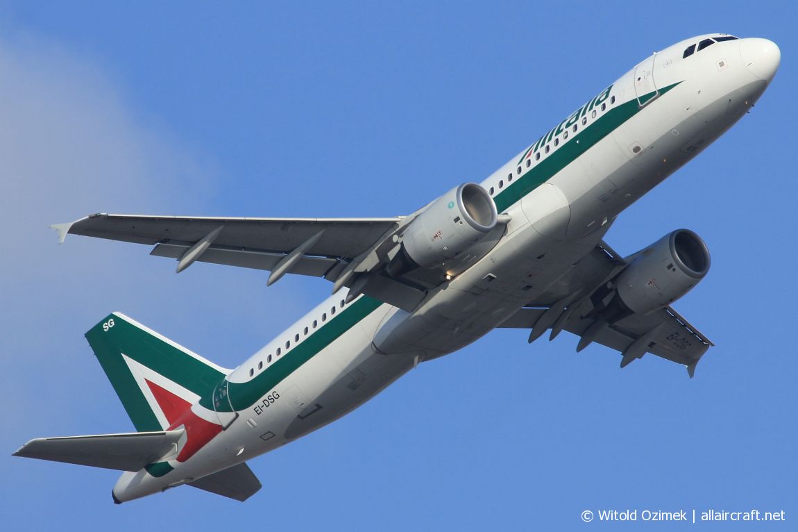 EI-DSG (3115) 2007 Airbus A320-216