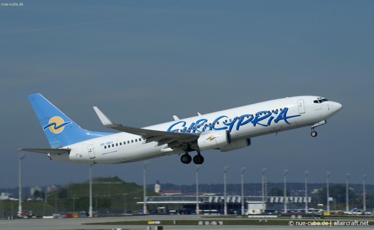 5B-DBV (30654) Boeing 737-8Q8(WL)