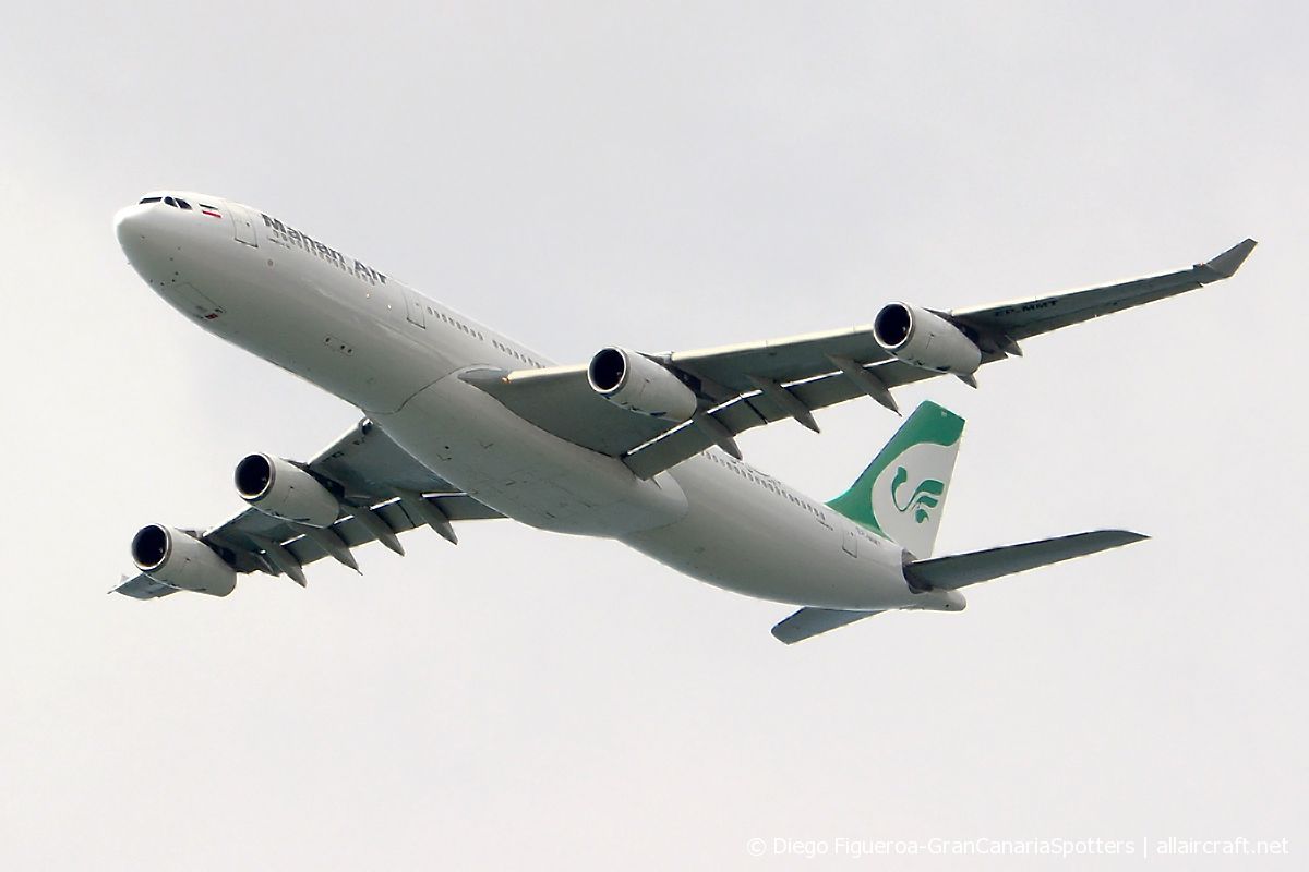 EP-MMT (292) 1999 Airbus A340-313