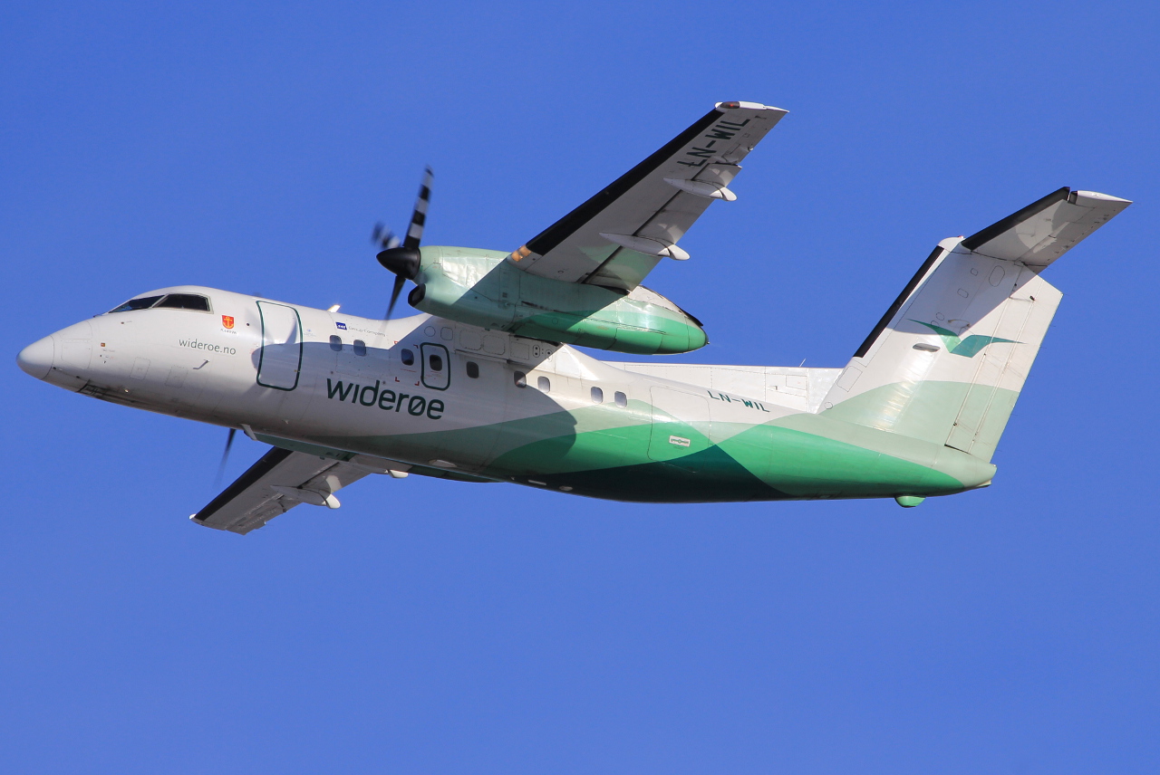 LN-WIL, (cn 398), De Havilland Canada DHC-8-103 Dash 8