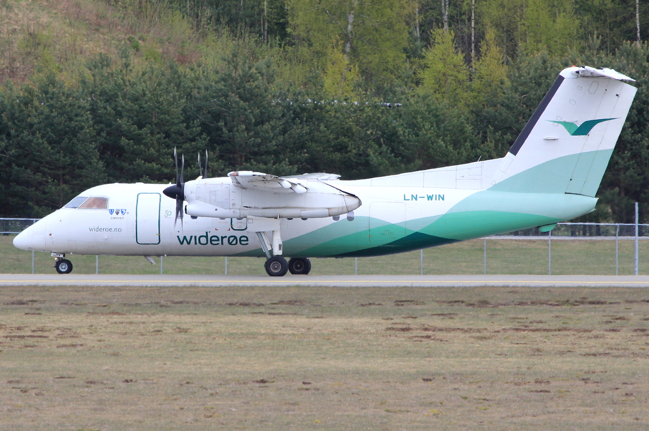 LN-WIN, (cn 409), De Havilland Canada DHC-8-103 Dash 8