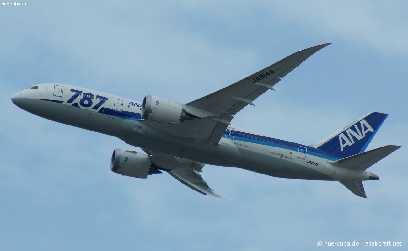JA814A 34493 Boeing 787-8 Dreamliner