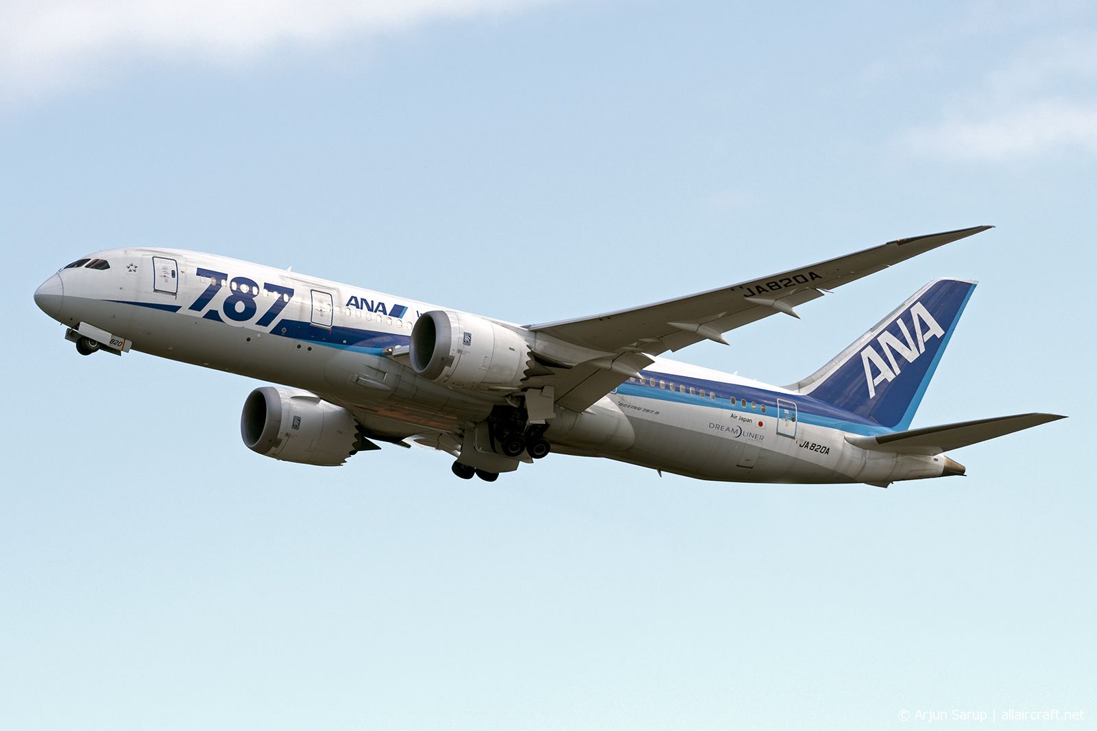 JA820A (cn 34511) Boeing 787-8