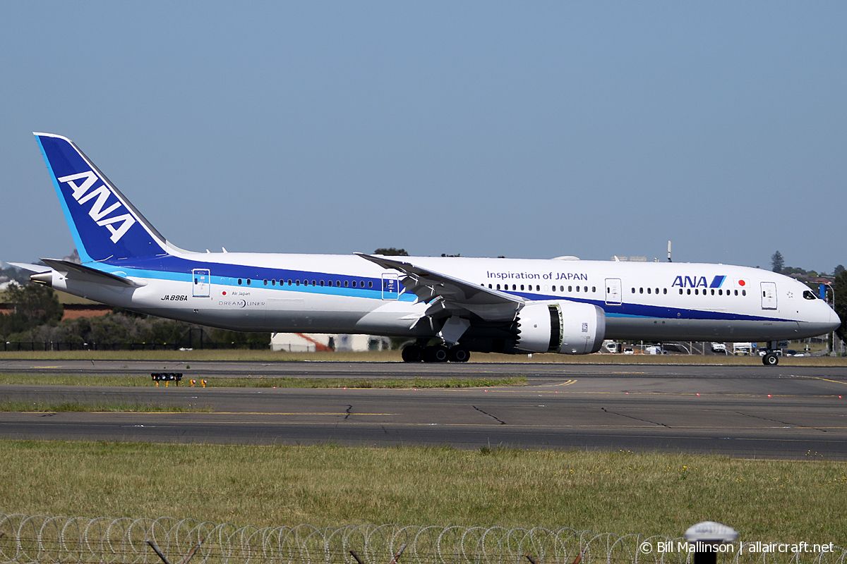 JA896A (cn 34499) Boeing 787-9