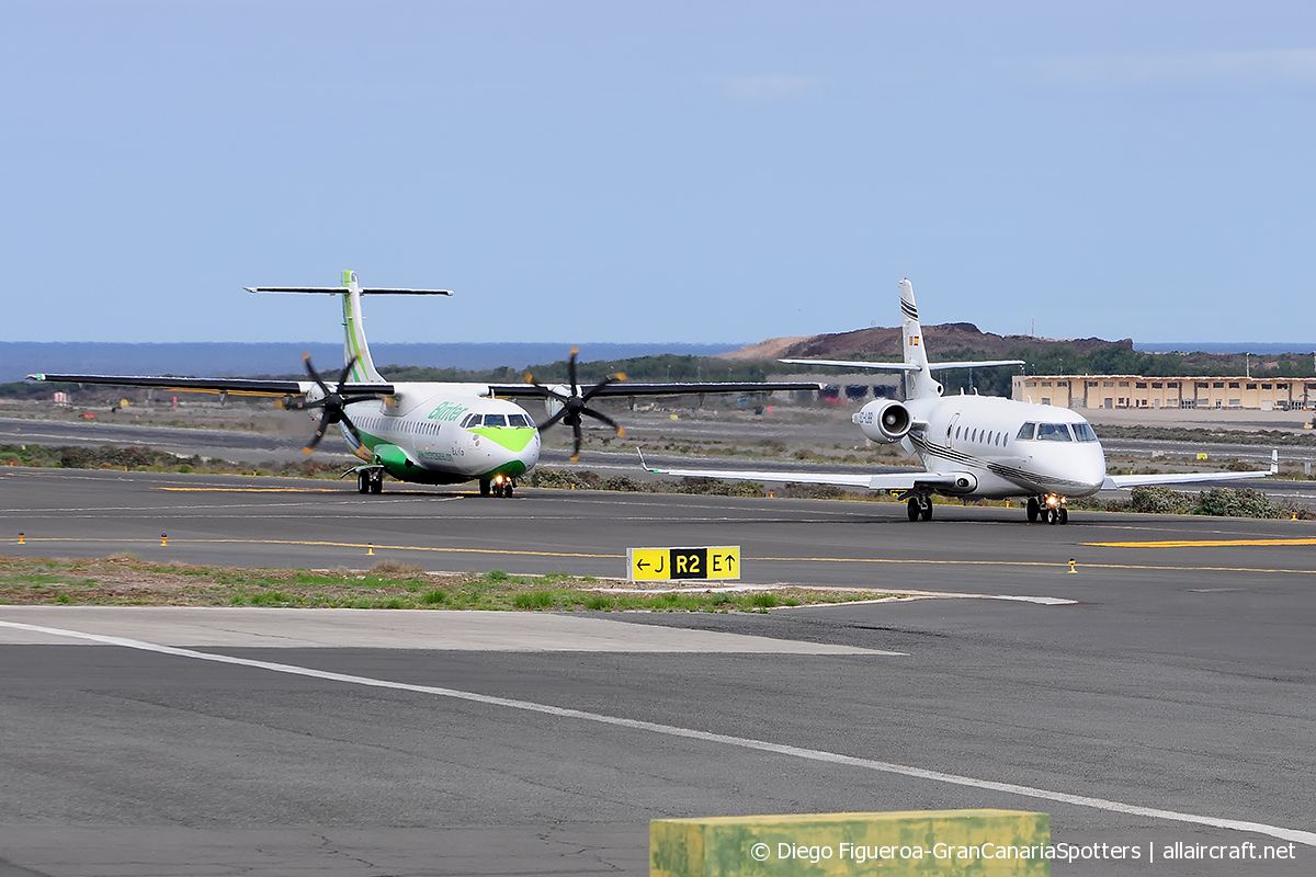 EC-LBB · Gulfstream G200 · (LPA / GCLP)