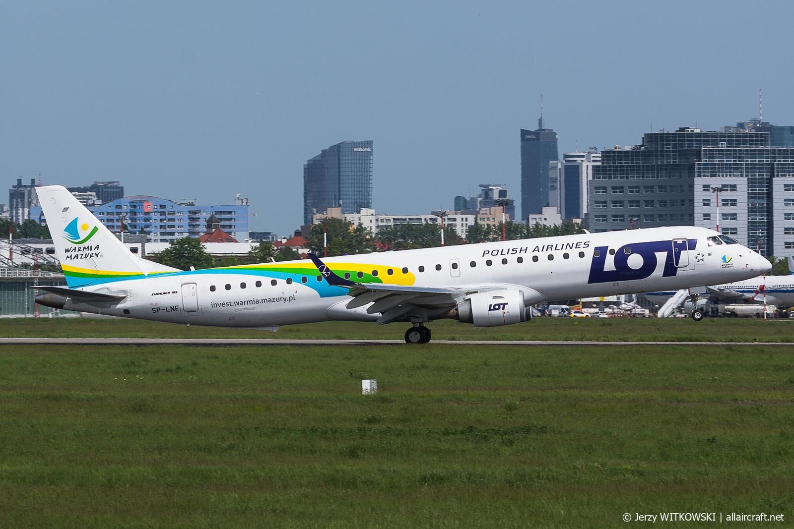 SP-LNF SP-LNF (19000596) Embraer ERJ-195LR