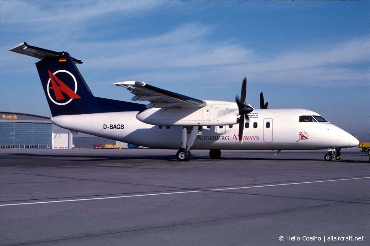 D-BAGB (306) 1991 DeHavilland Canada DHC-8-106 Dash 8