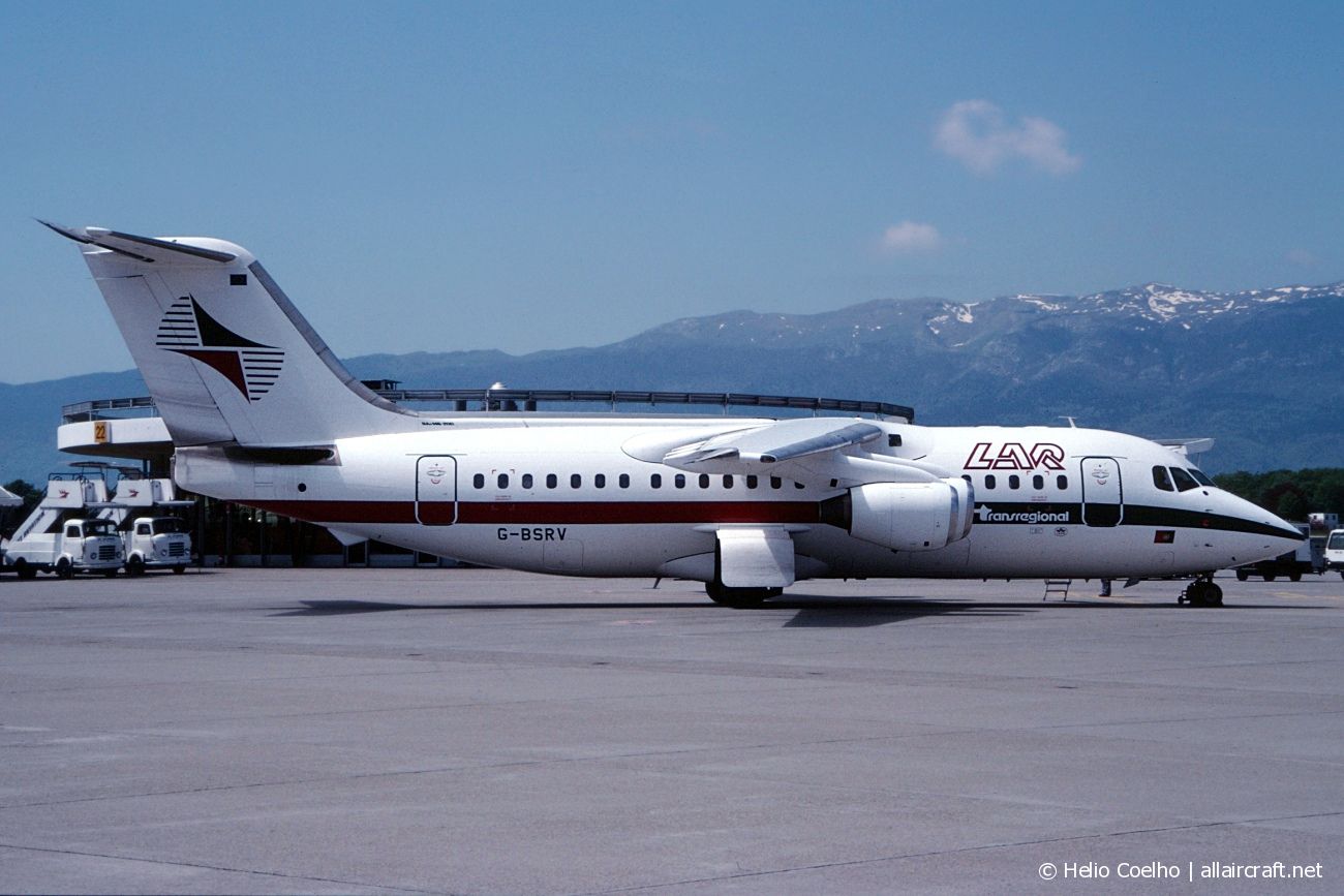 G-BSRV (E2020) 1984 British Aerospace BAe-146-200