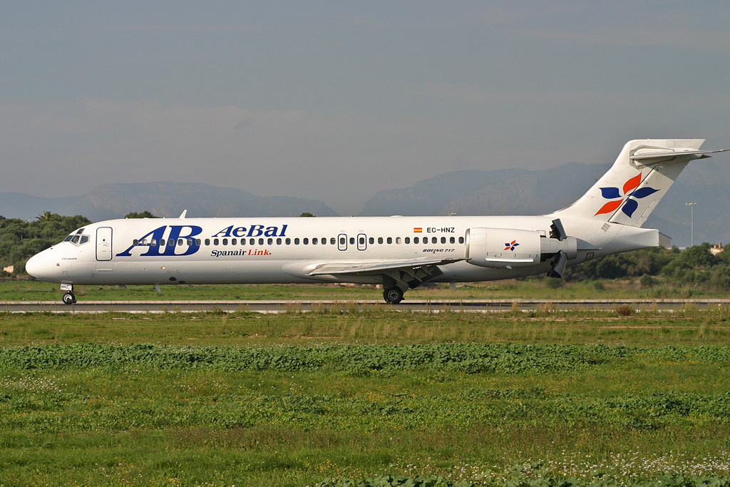 EC-HNZ  (cn 55060) Boeing 717-2CM