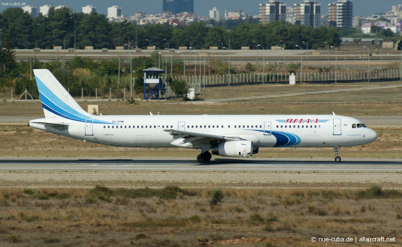 VQ-BSM (1967) 2003 Airbus A321-231