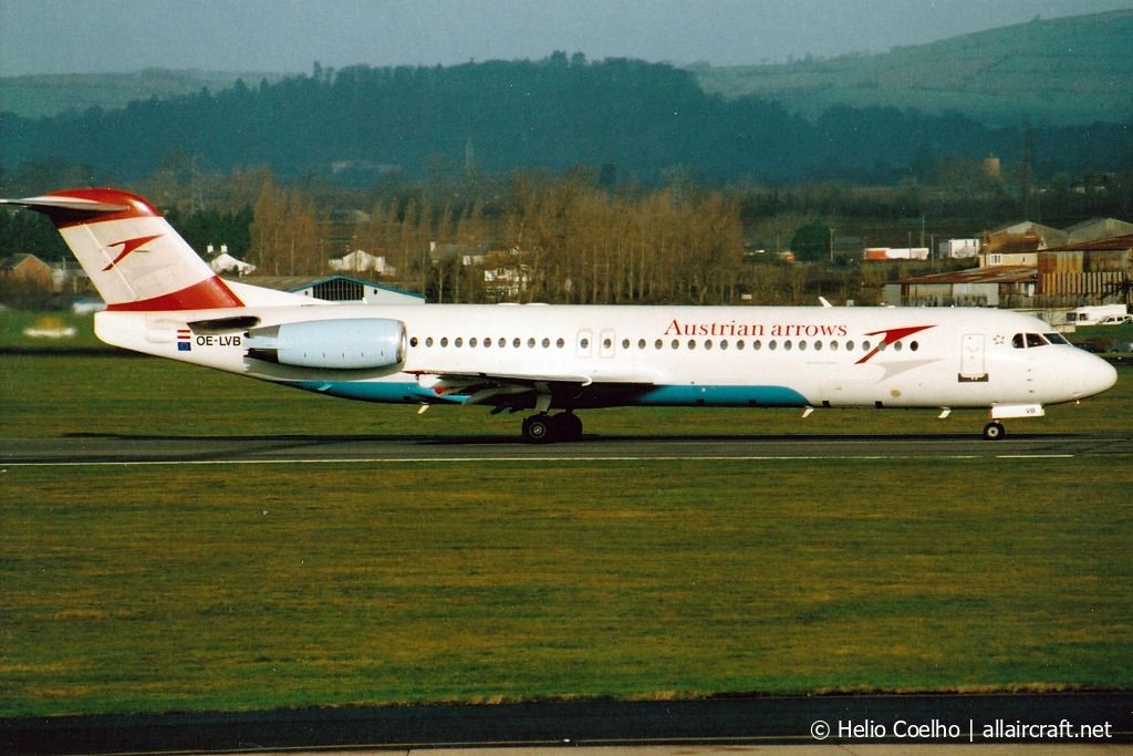 OE-LVB (11502) 1994 Fokker 100