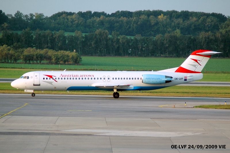 OE-LVF (cn 11483) Fokker 100