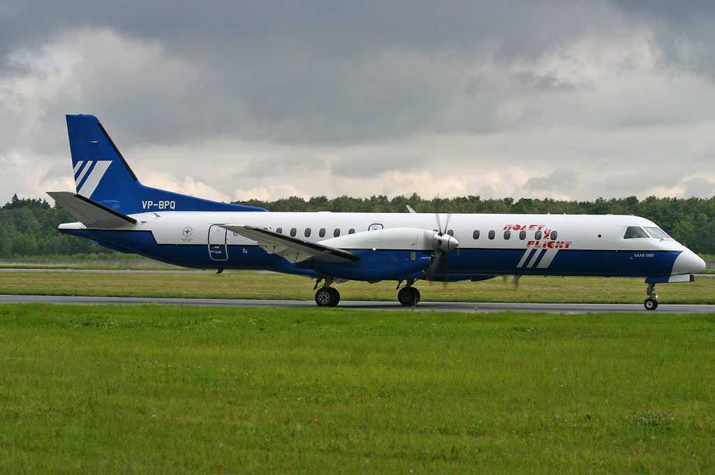 VP-BPQ (2000-060) Saab 2000