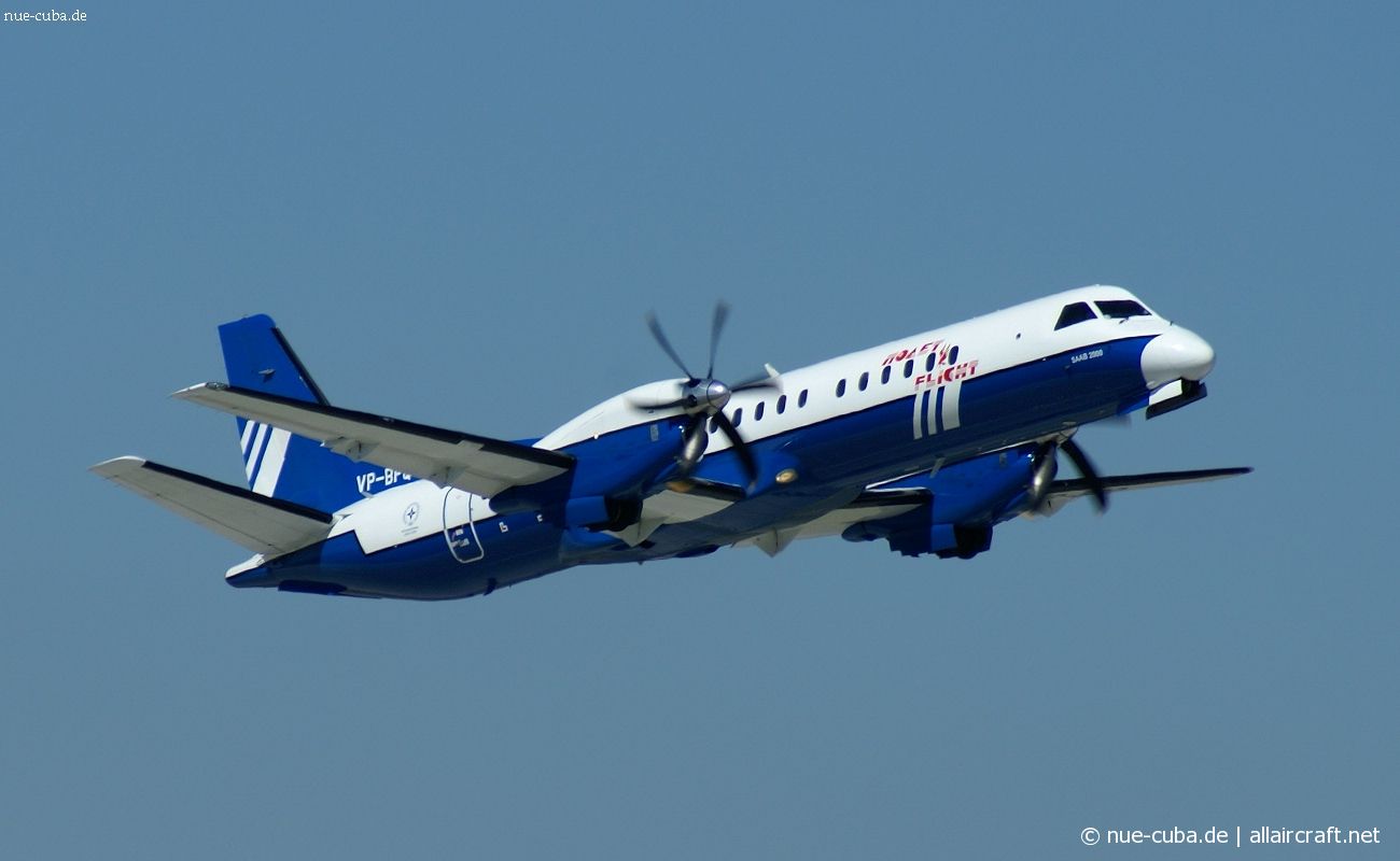 VP-BPQ (2000-060) Saab 2000