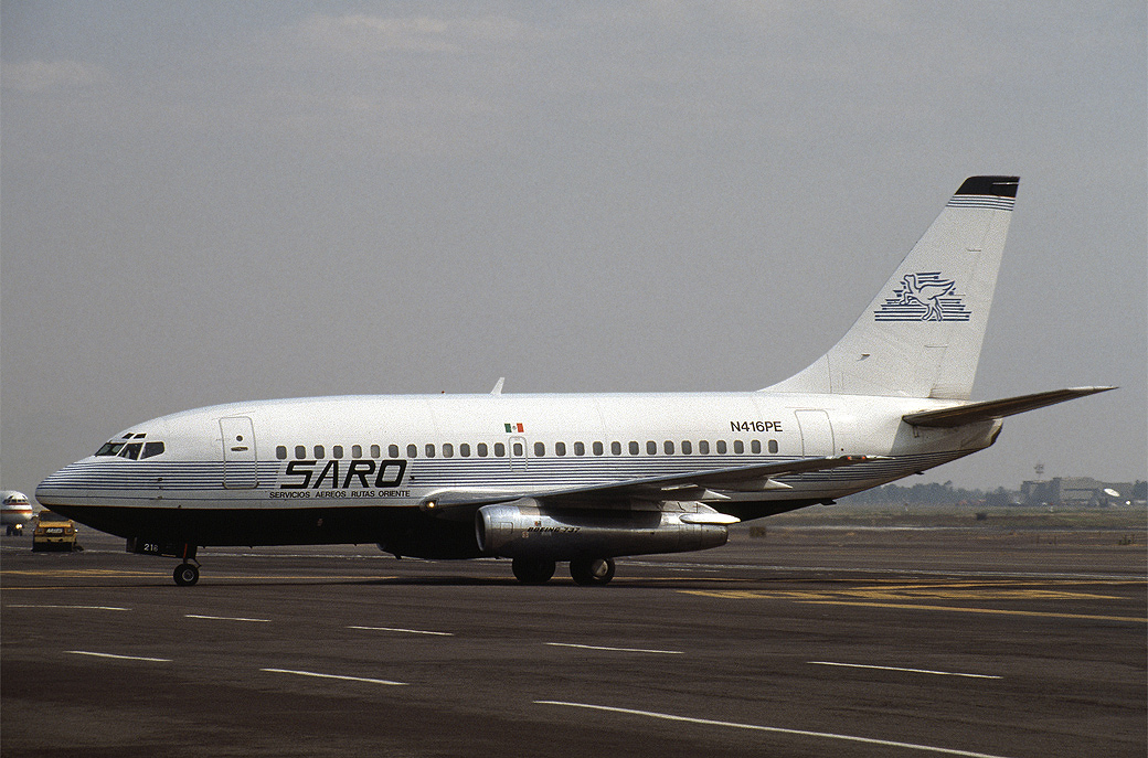 N416PE, (cn 19033/120), Boeing 737-130