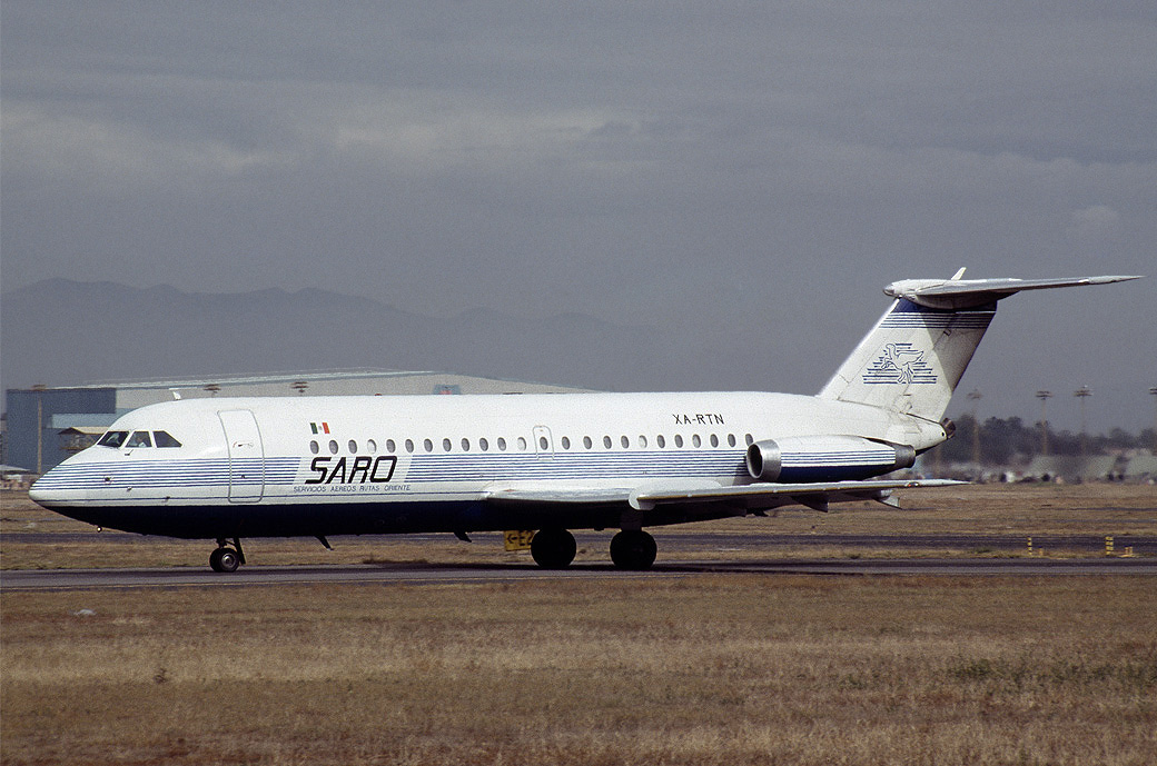 XA-RTN (cn 00085) BAC 1-11 Series 201AC