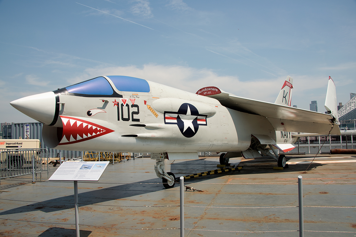 145550 (417) Chance Vought F-8K Crusader