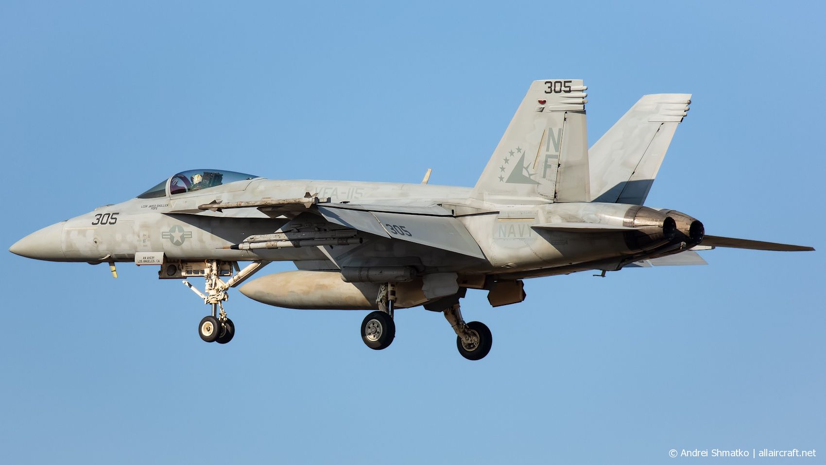 166864 (MSN E166) Boeing F/A-18E Super Hornet