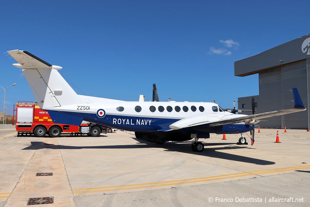 ZZ501 (FL618) 2008 Hawker Beechcraft B350CER Avenger T1
