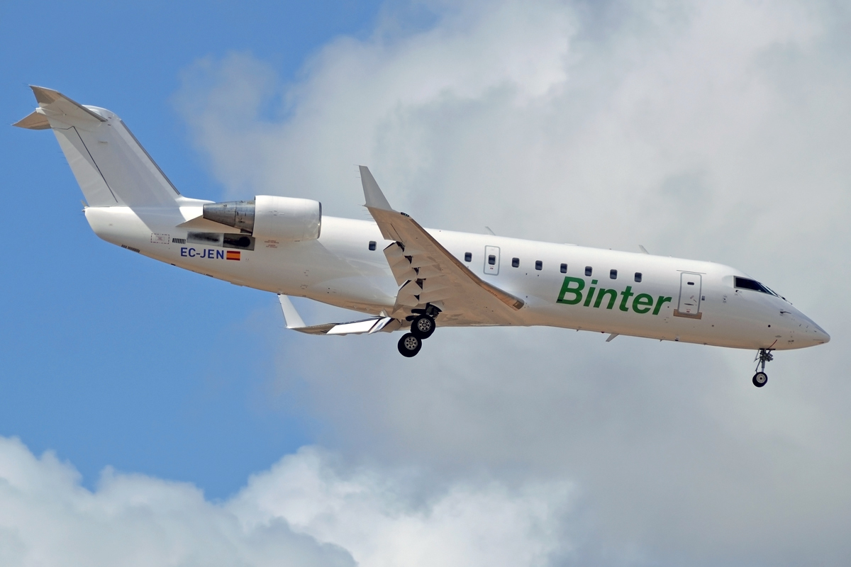 EC-JEN · Bombardier CRJ-200ER · (LPA / GCLP)
