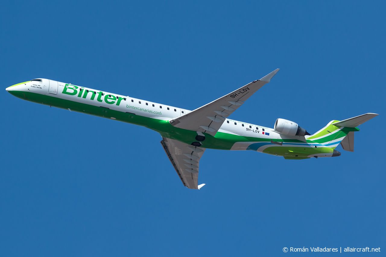 9H-LOV (cn 19019) Bombardier CRJ-1000