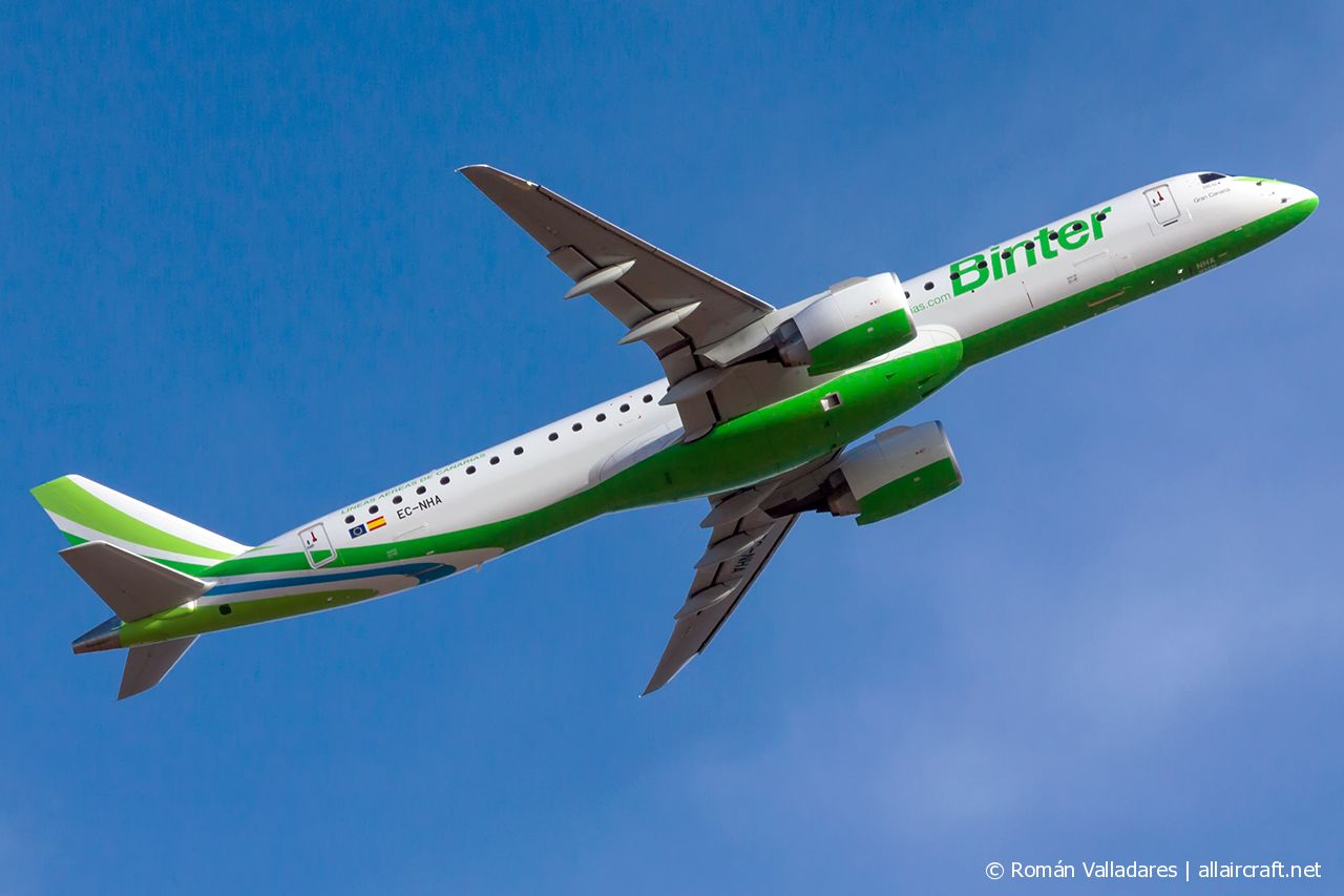 EC-NHA (19020027) Embraer 190-400STD