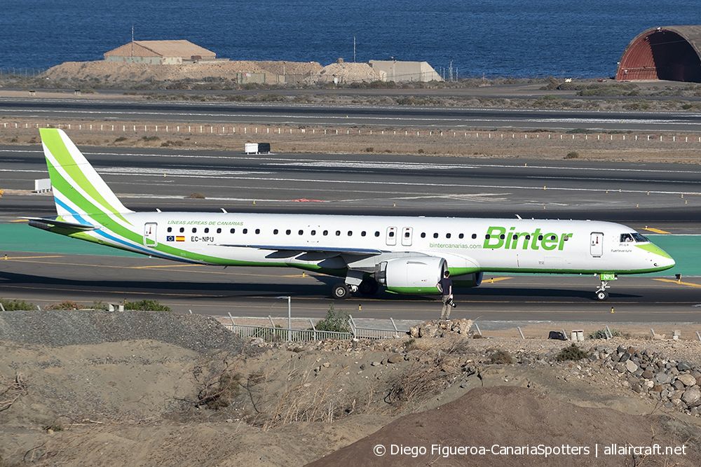 EC-NPU (19020056) 2021 Embraer 190-400STD