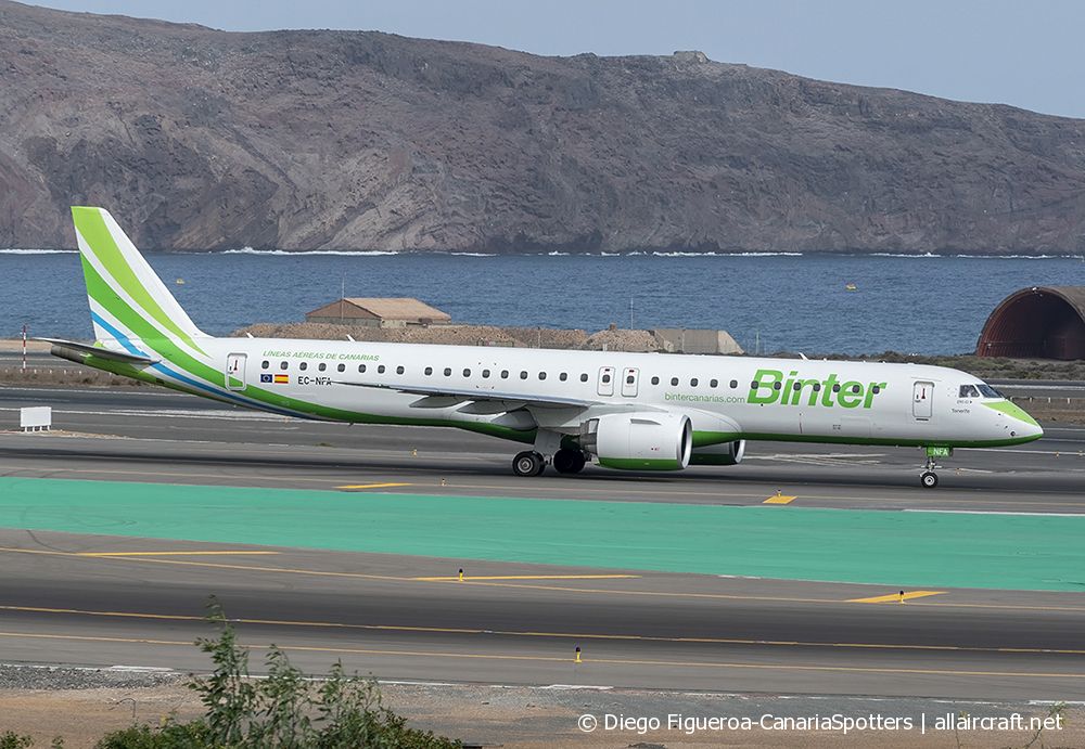 EC-NFA (19020024) 2019 Embraer 190-400STD
