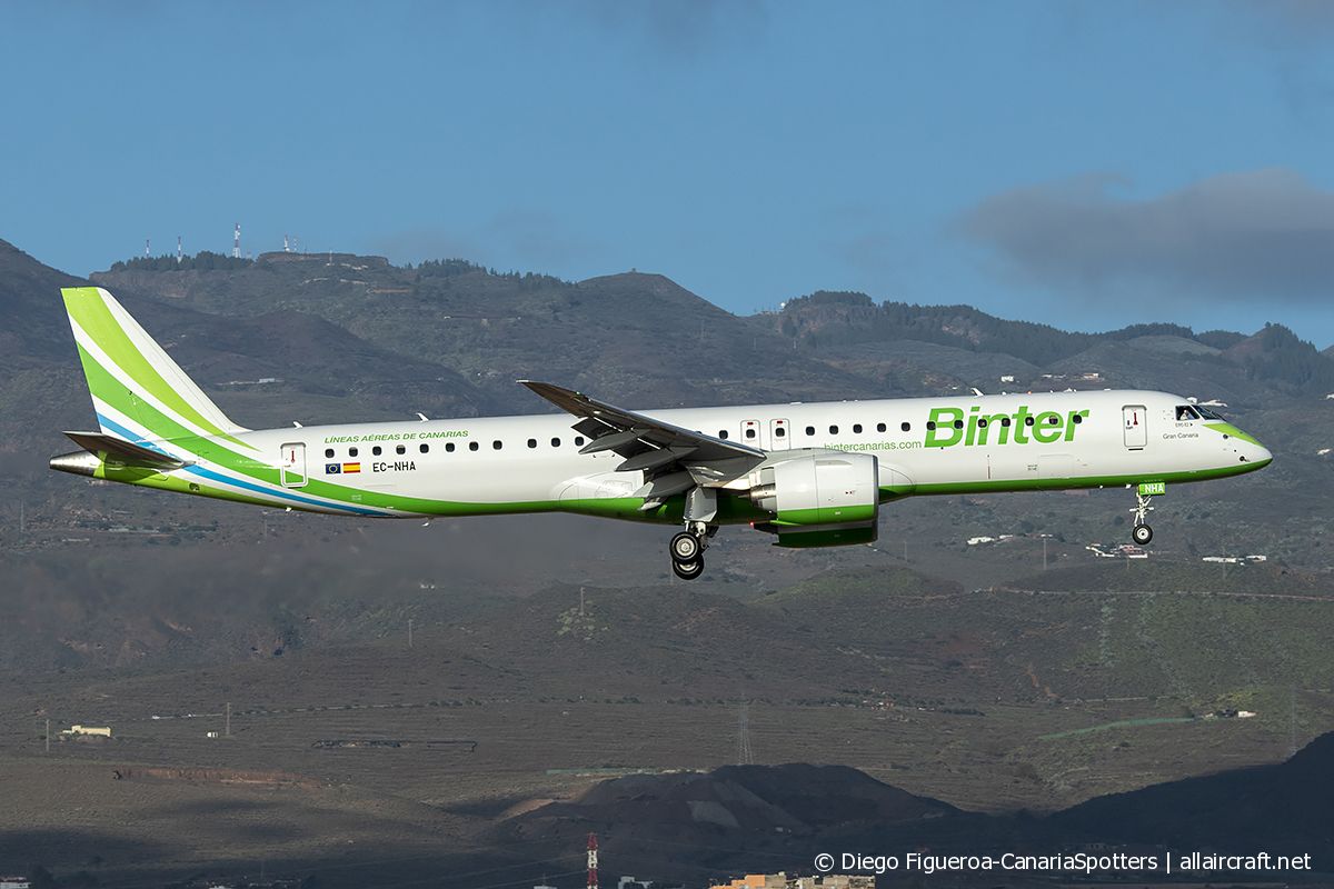 EC-NHA (19020027) Embraer 190-400STD