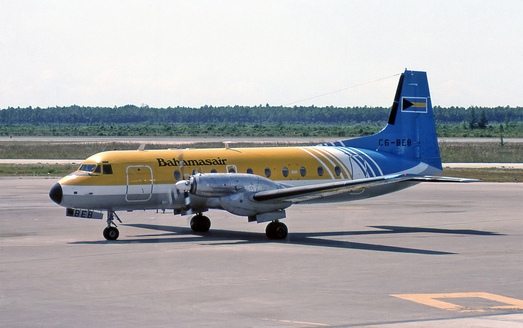 C6-BEB (cn 1761) Hawker Siddeley HS.748 Series 2A