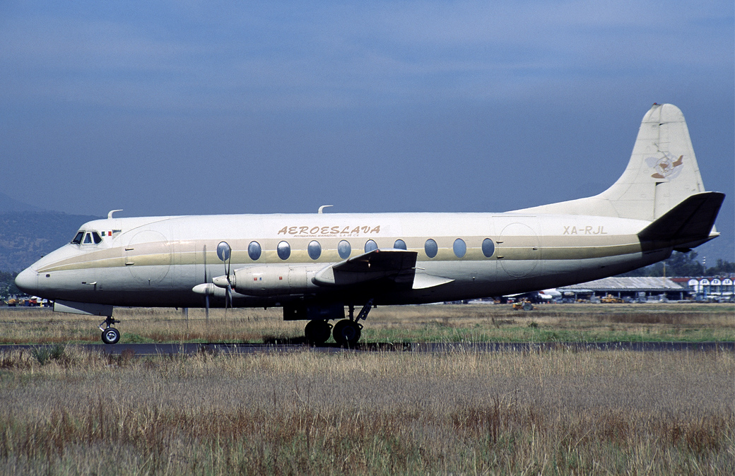 XA-RJL (cn 0391) Vickers 798D Viscount