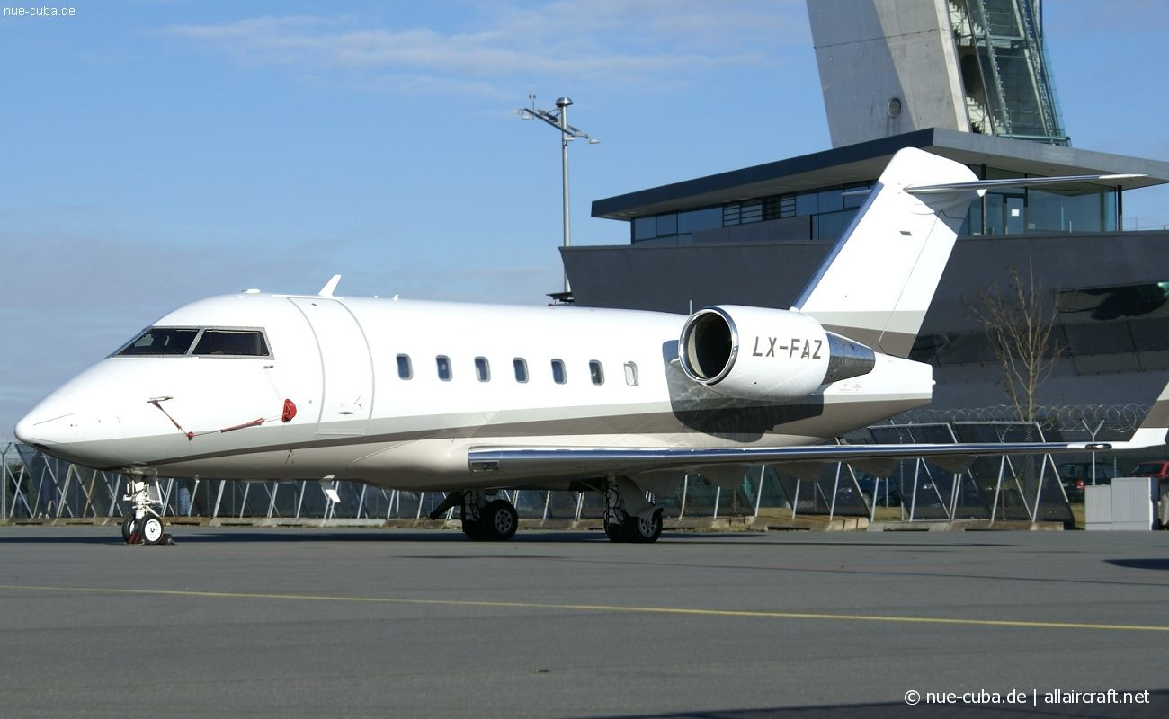 LX-FAZ (5307) 1996 Bombardier CL-600-2B16 Challenger 604