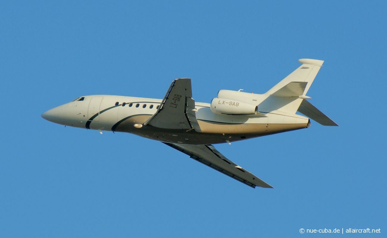 LX-SAB (619) 2008 Dassault Falcon 900DX