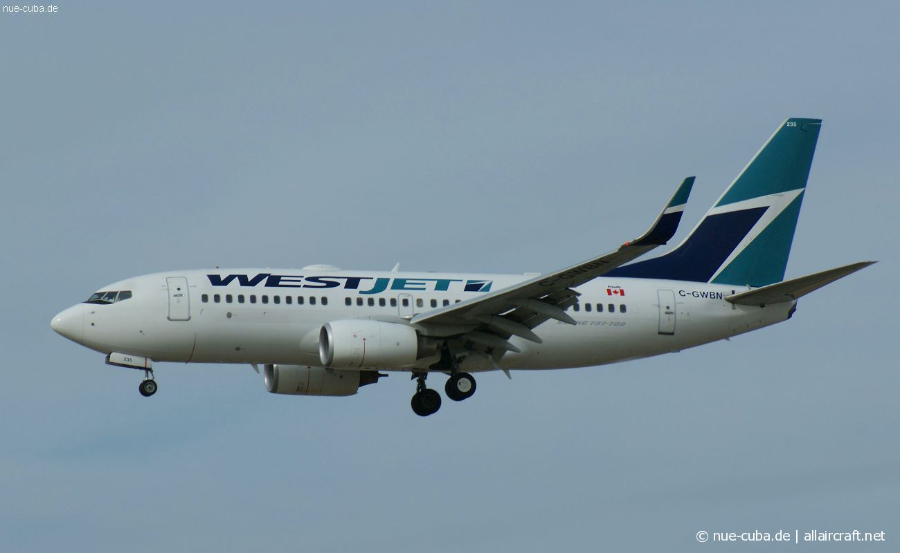 C-GWBN (34155) 2005 Boeing 737-7CT(WL)