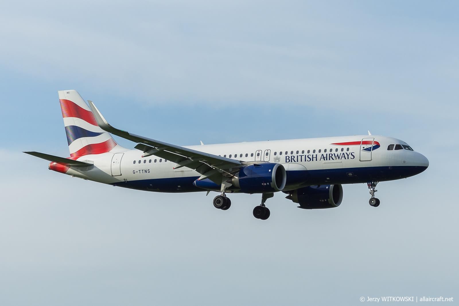 G-TTNS (11026) 2022 Airbus A320-251N