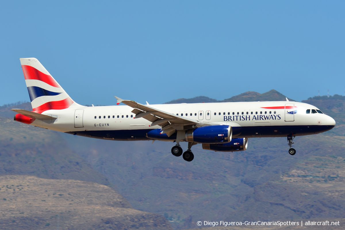 G-EUYN (cn 4975) Airbus A320-232