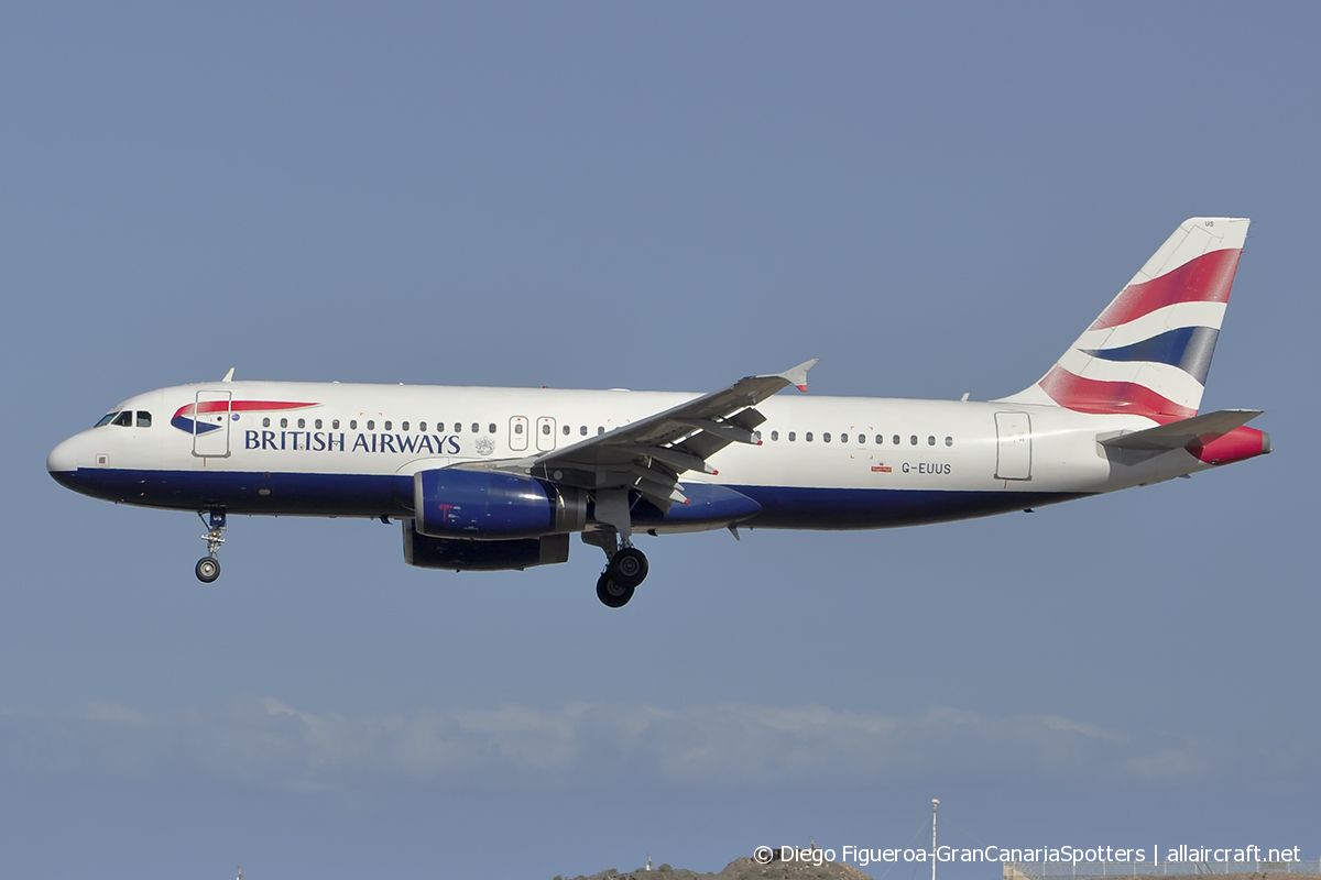 G-EUUS (3301) 2007 Airbus A320-232