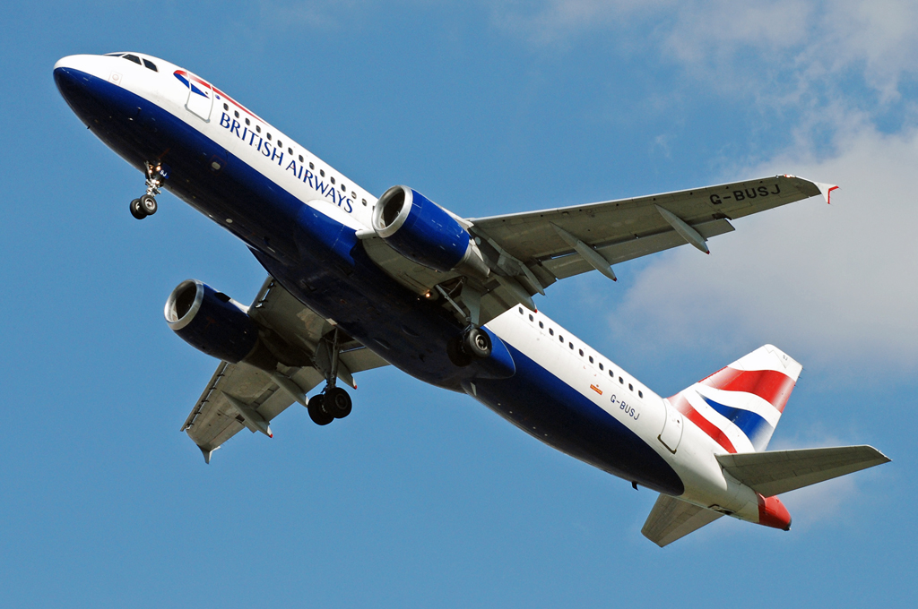 G-BUSJ · Airbus A320-211 · (LHR / EGLL)