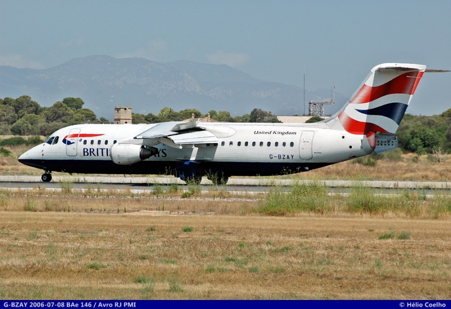 G-BZAY (E3368) 2000 British Aerospace Avro RJ100