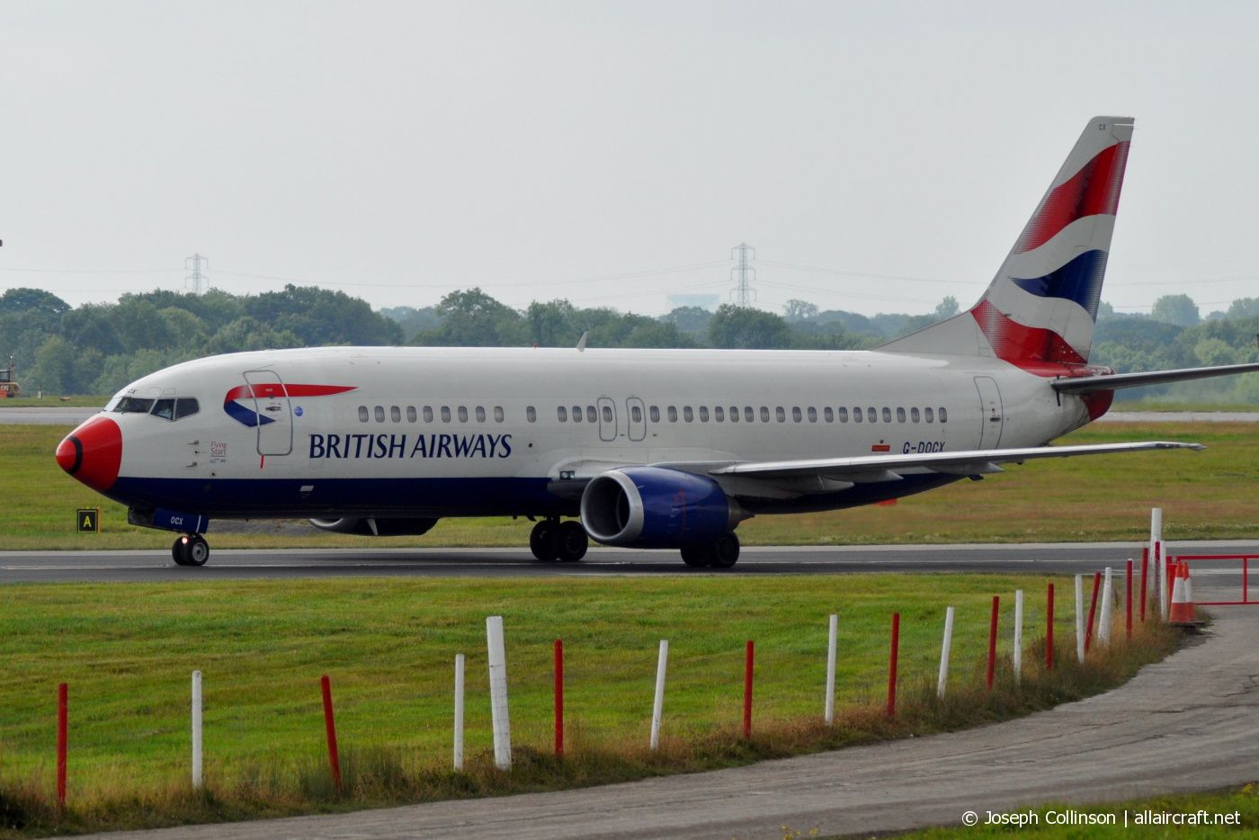 G-DOCX (25857) 1993 Boeing 737-436