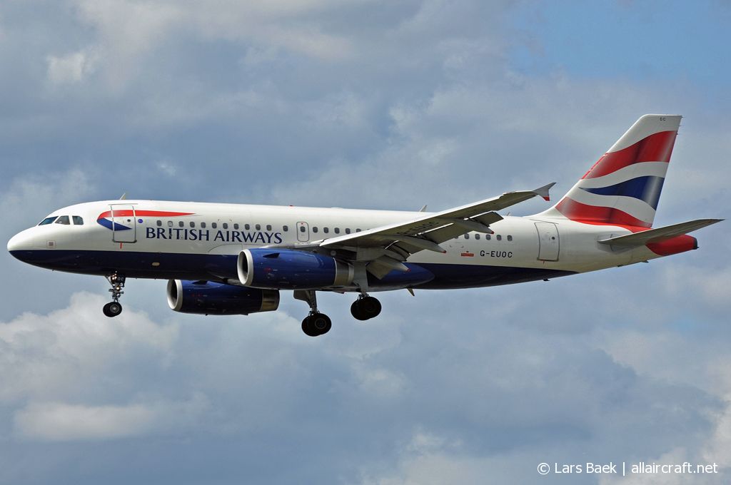 G-EUOC (cn 1537) Airbus A319-113