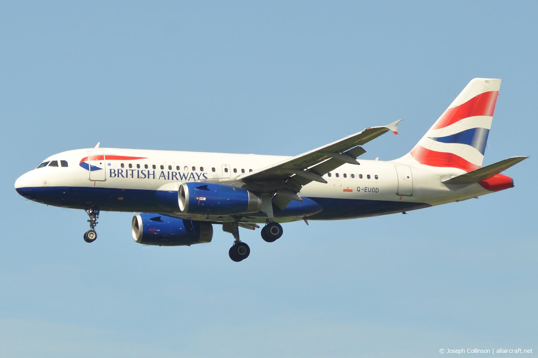G-EUOD (cn 1558) Airbus A319-131