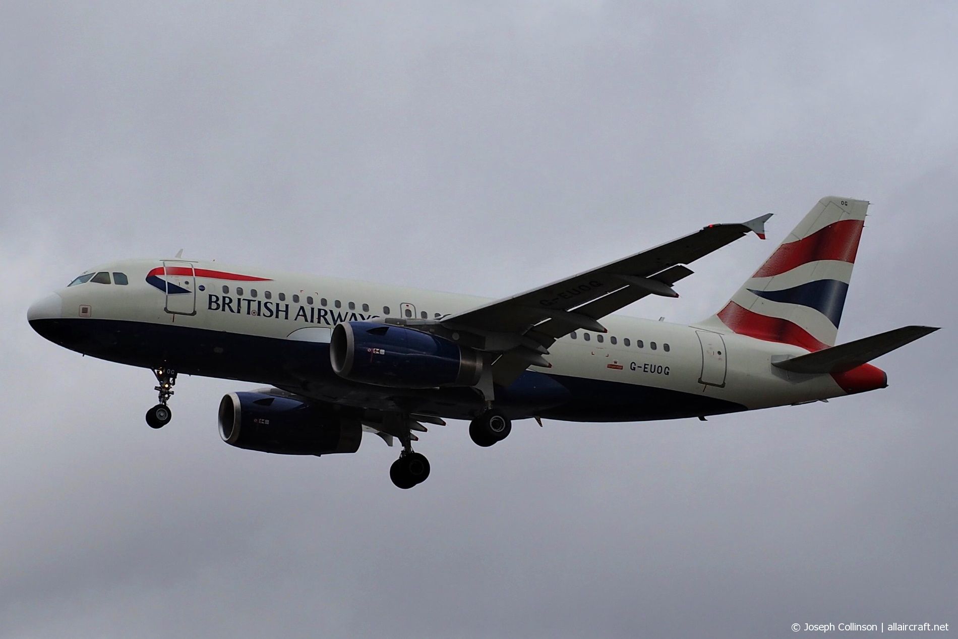 G-EUOG (cn 1594) Airbus A319-131
