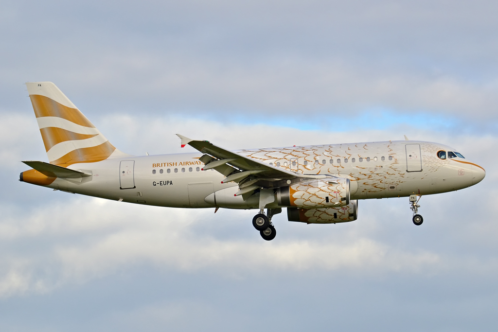 G-EUPA (1082) 1999 Airbus A319-131