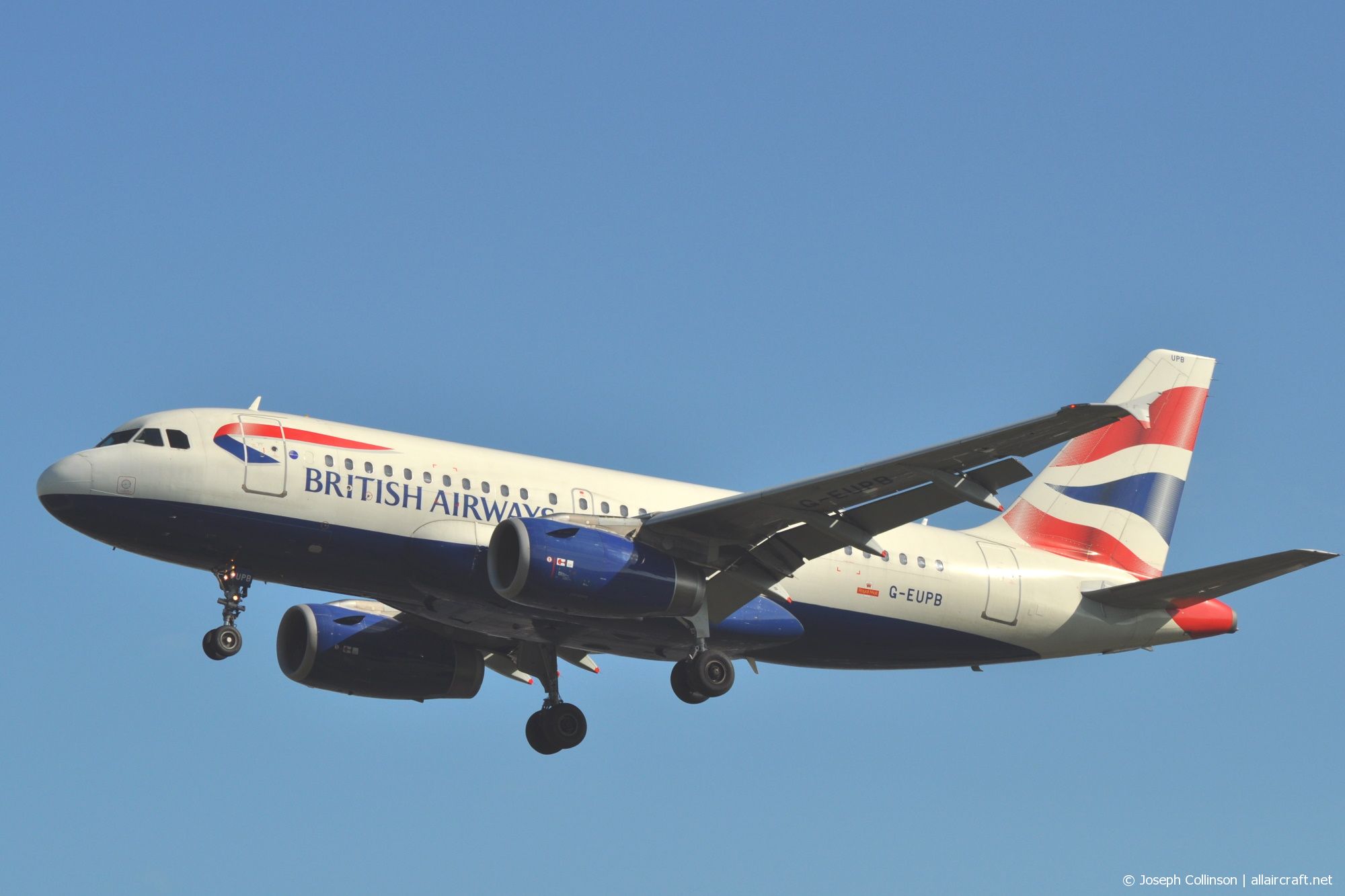G-EUPB (1115) 1999 Airbus A319-131