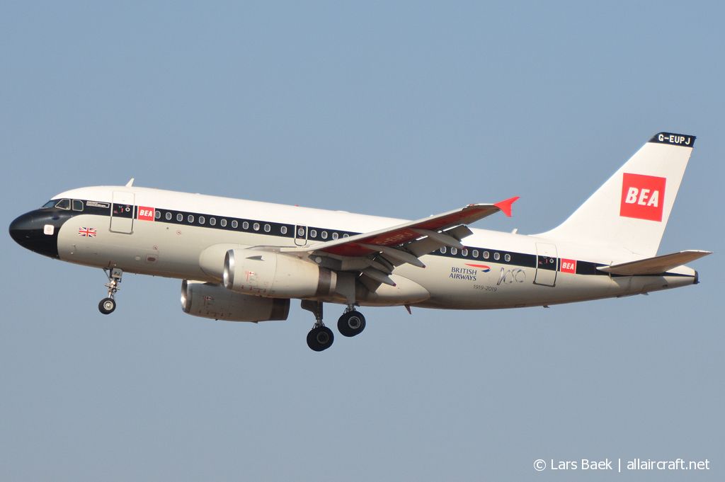 G-EUPJ (1232) 2000 Airbus A319-131