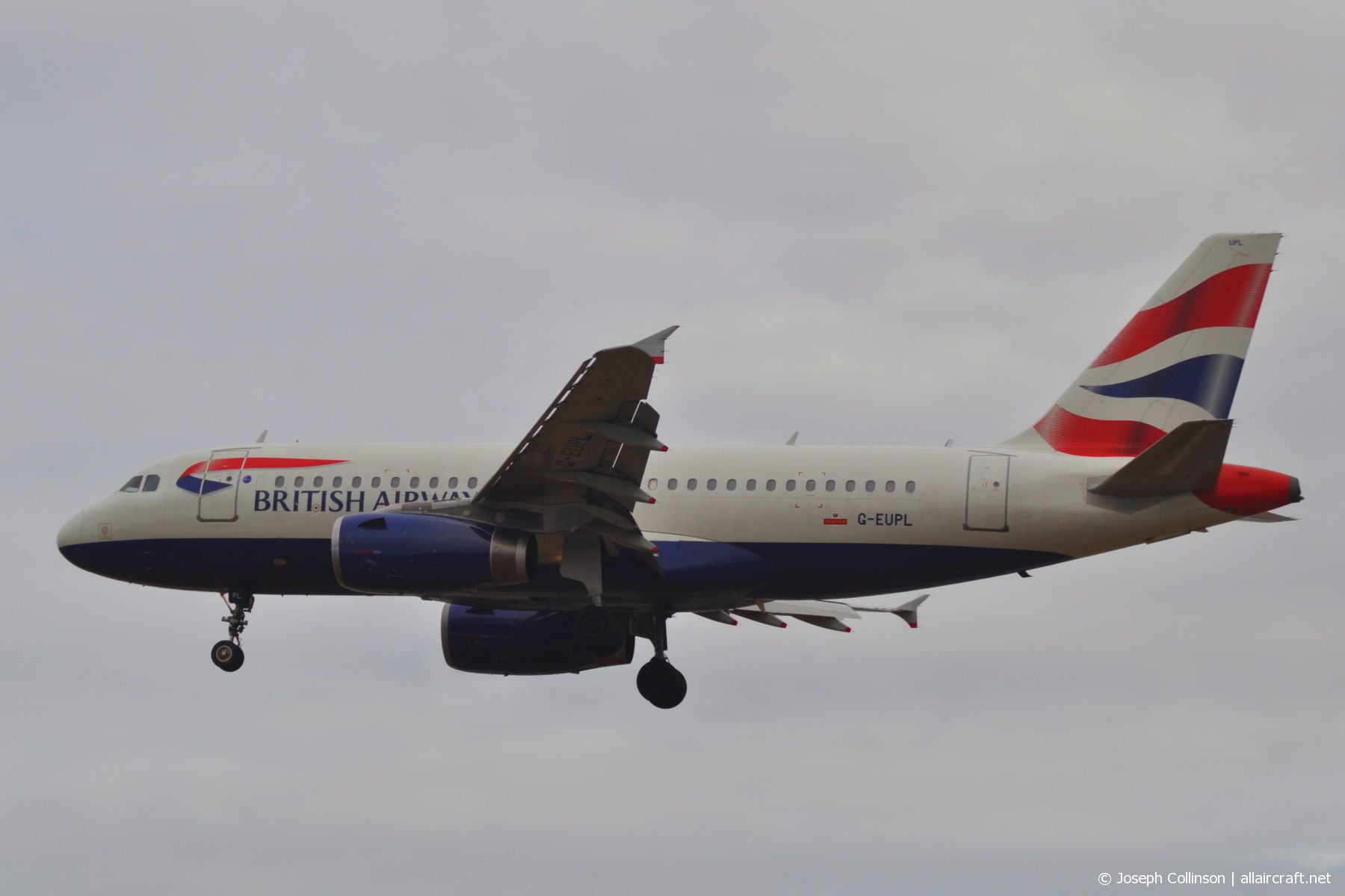 G-EUPL (cn 1239) Airbus A319-131