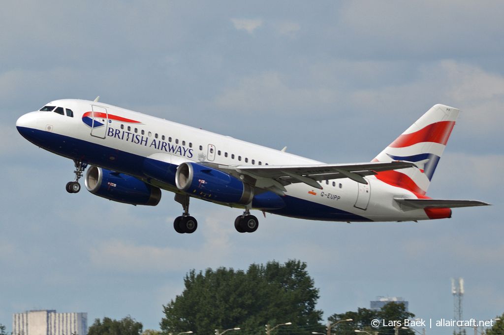G-EUPP (1295) 2000 Airbus A319-131