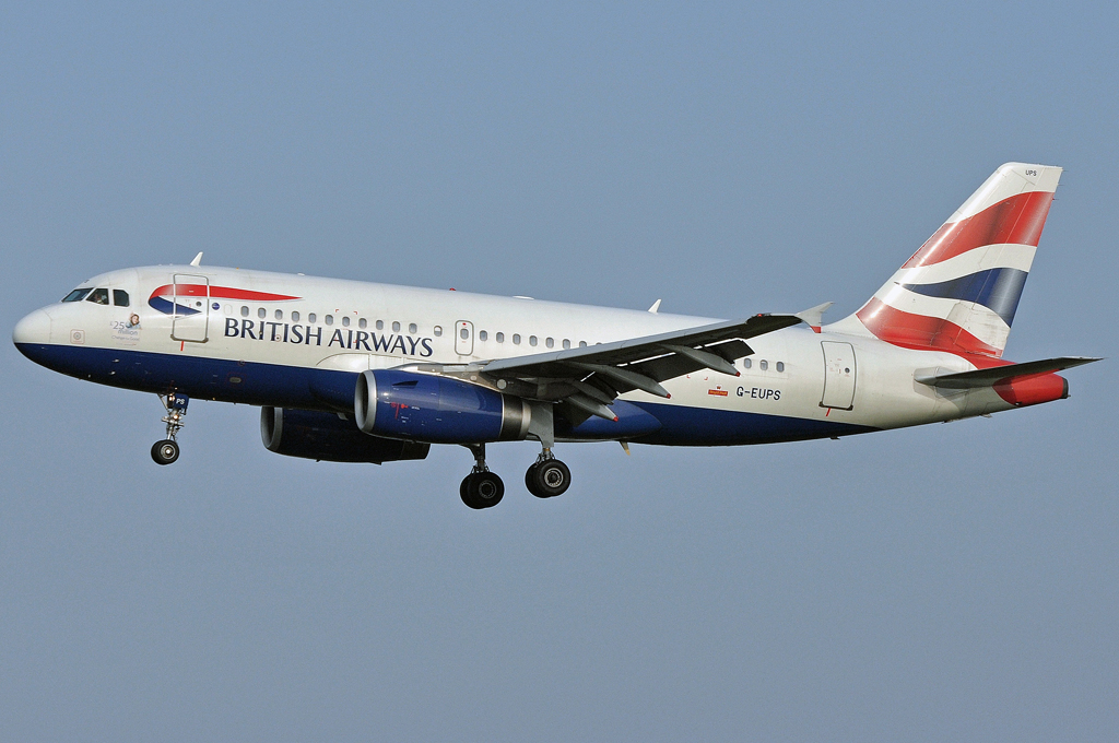 G-EUPS (cn 1338) Airbus A319-131