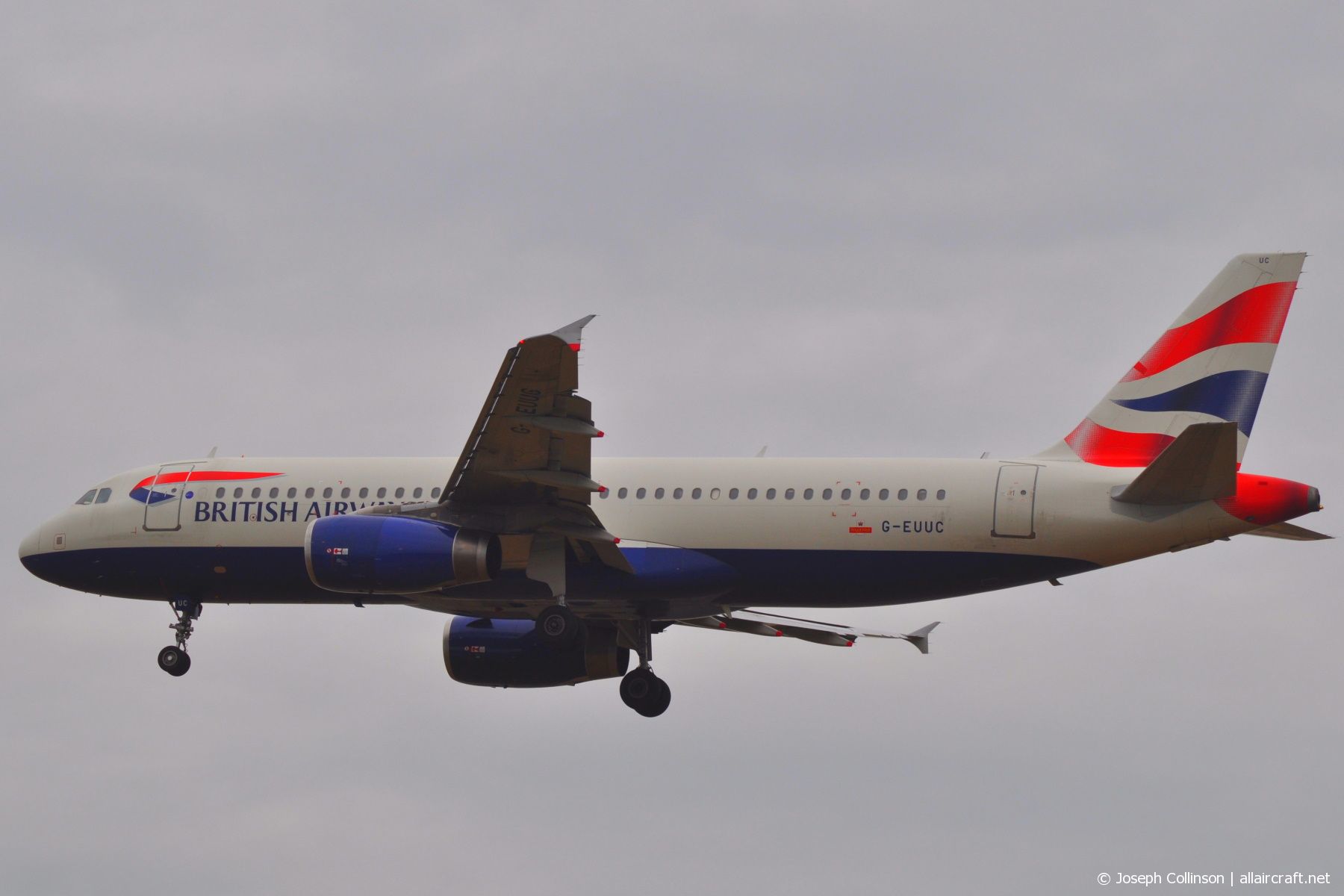 G-EUUC (cn 1696) Airbus A320-232